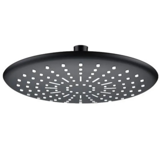 Лейка для душа потолочная Mixxus SH-15-OH Black (230мм) (LE2783)