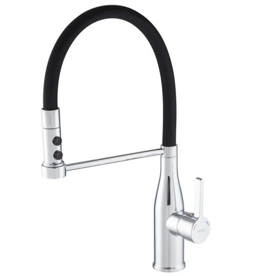 Смеситель для кухни Mixxus Premium Summer 017 REFL.BLACK (MI6960)