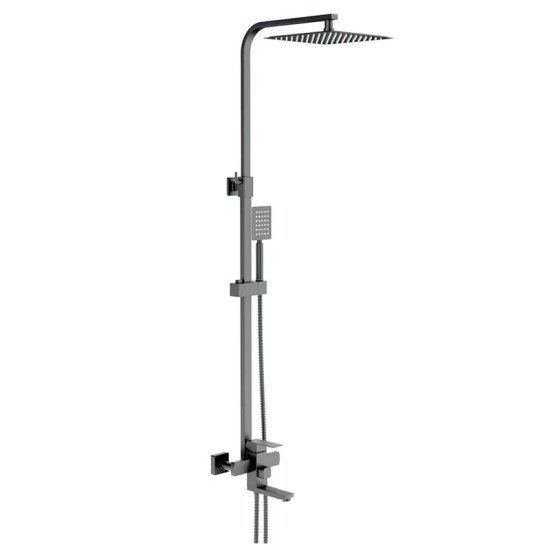 Душова колона MIXXUS KUB-009-J GRAPHITE із змішувачем із нержавіючої сталі SUS304 (MI6845)