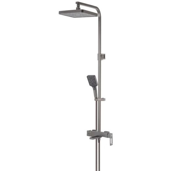 Душова колона із змішувачем HAIBA KANT 009-J GRAPHITE (Колір графіт) (HB9665)