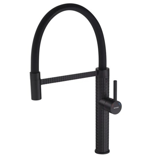Смеситель для кухни Mixxus Premium Oliwer 017 BLACK REFL.BLACK (MI6966)