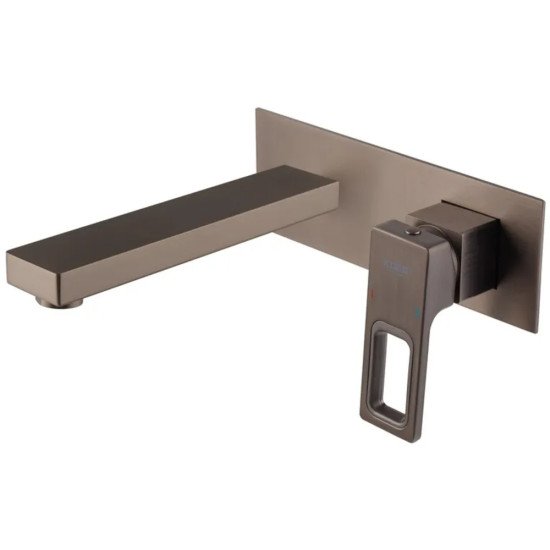 Смеситель для умывальника встраиваемый KOER KB-16009-07 (Цвет графит) (KR5981)