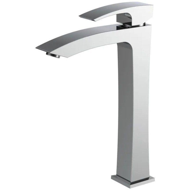 Смеситель для умывальника Koer KB-11007-01 высокий (Цвет хром) (KR3440)