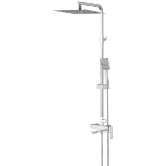 Душевая колонна со смесителем Koer KB-56010-01 (Цвет хром) (KR3494)
