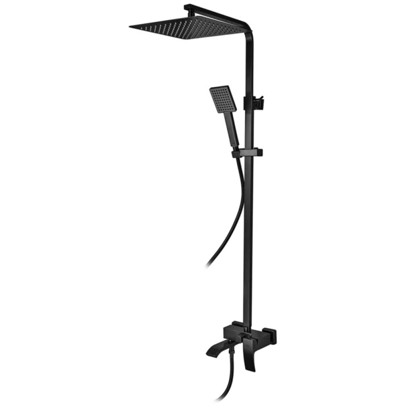 Душевая колонна со смесителем Koer KB-56007-05 (Цвет черный) (KR3461)