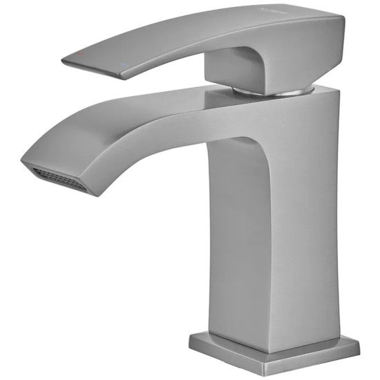 Смеситель для умывальника Koer KB-12007-07 (Цвет графит) (KR5152)