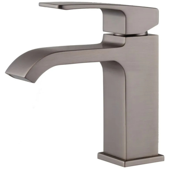 Смеситель для умывальника KOER KB-10037-07 (Цвет графит) (KR5999)