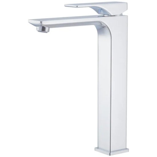 Смеситель для умывальника Koer KB-11010-01 высокий (Цвет хром) (KR3482)