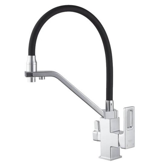 Смеситель для кухни Koer KB-72009-01 с выходом для питьевой воды (KR5006)