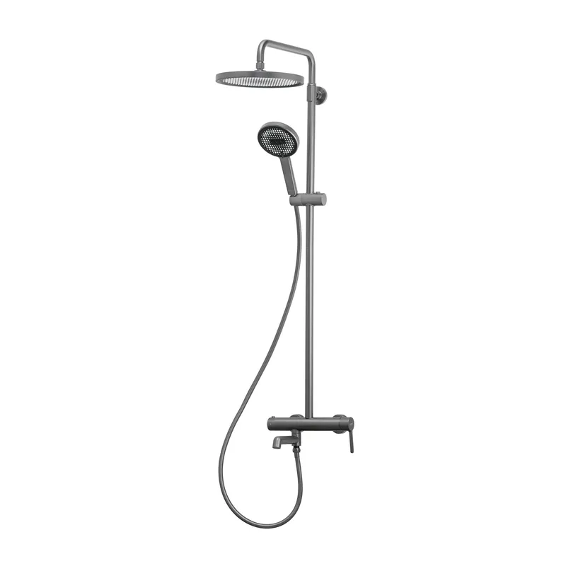 Душова колона із змішувачем Koer KB-56029-07 3 функції, колір графіт (KR5497)