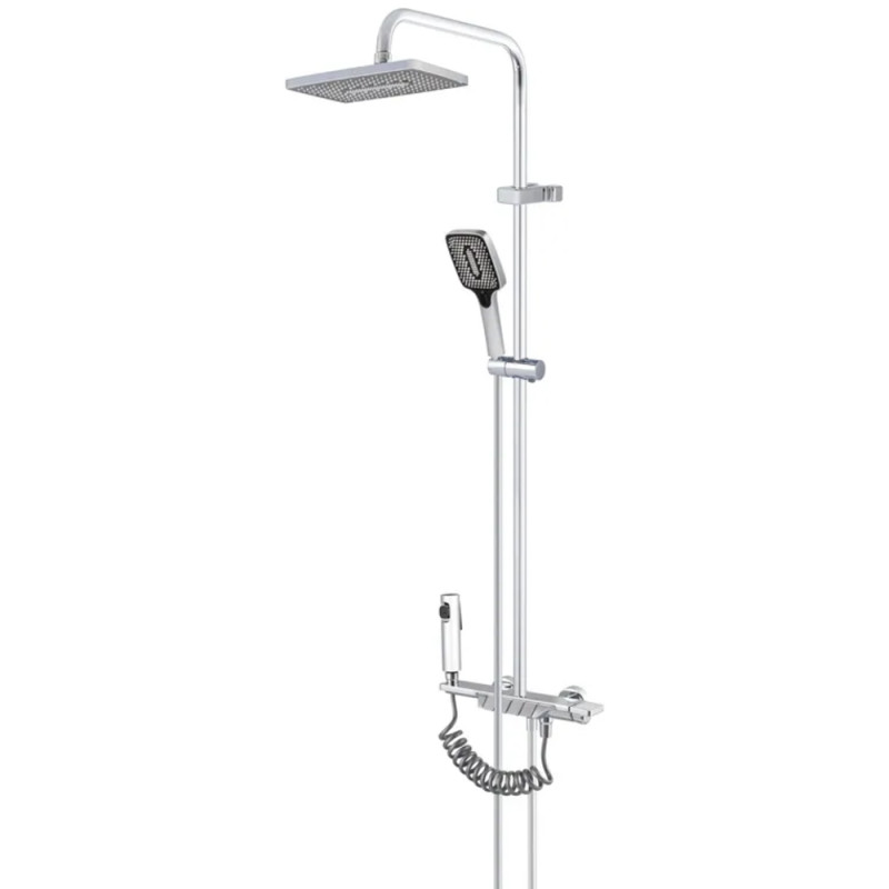 Душевая колонна со смесителем MIXXUS PREMIUM TERRA 029-J (цвет хром) (MI8381)