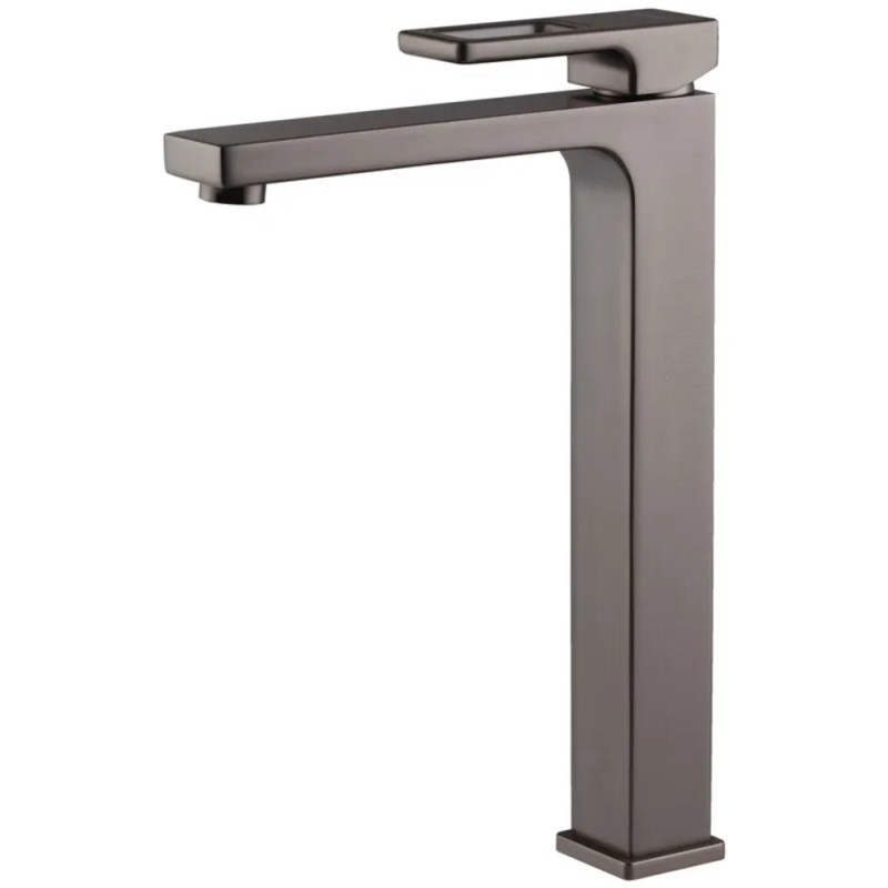 Змішувач для умивальника високий KOER KB-11009-07 (Колір графіт) (KR5978)