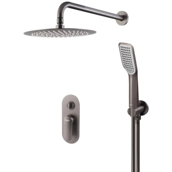 Душова система вбудована KOER KB-62028-07, 2 функції (Колір графіт) (KR6011)