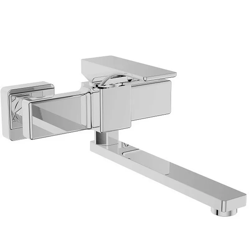 Смеситель для кухни настенный Koer KB-73010-01 (Цвет хром) (KR3490)