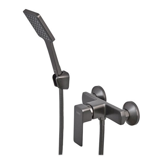 Смеситель для душа Haiba Kubus 003 Graphite (HB4004)