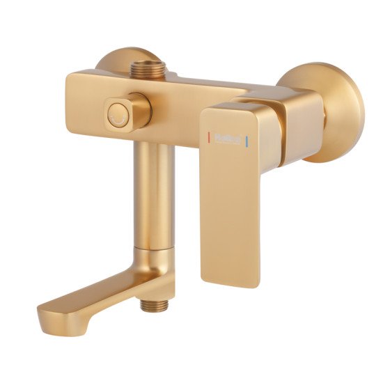 Душова колона із змішувачем Haiba KUBUS 009-J BRUSHED GOLD (HB9627)