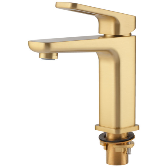Смеситель для умывальника KOER KB-10031-12 (Цвет матового золота) (KR5973)