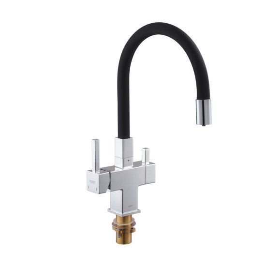 Смеситель для кухни Koer KB-72023-01 с выходом для питьевой воды (KR5008)