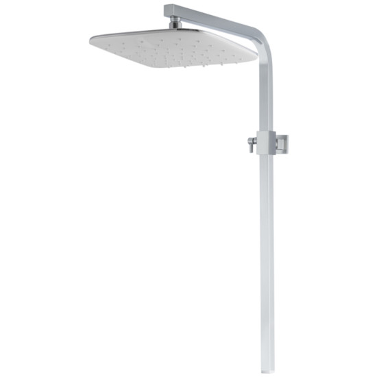 Душевая колонна со смесителем KOER KB-56009-04 3 функции (Цвет хром+белый) (KR5987)
