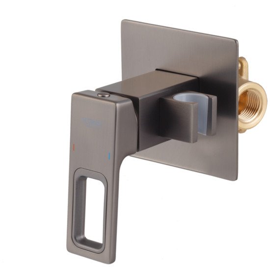 Смеситель для гигиенического душа Koer KB-23009-07 (Цвет графит) (KR5983)