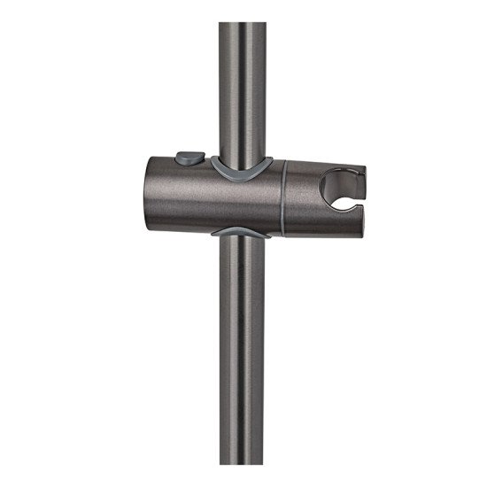 Душевая колонна со смесителем и удлинителем в комплекте Haiba Alex 003-J Graphite (HB3996)