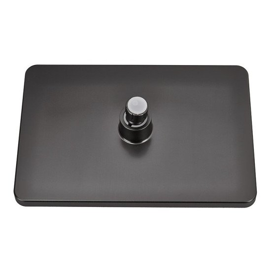Душевая колонна со смесителем и удлинителем в комплекте Haiba Alex 003-J Graphite (HB3996)