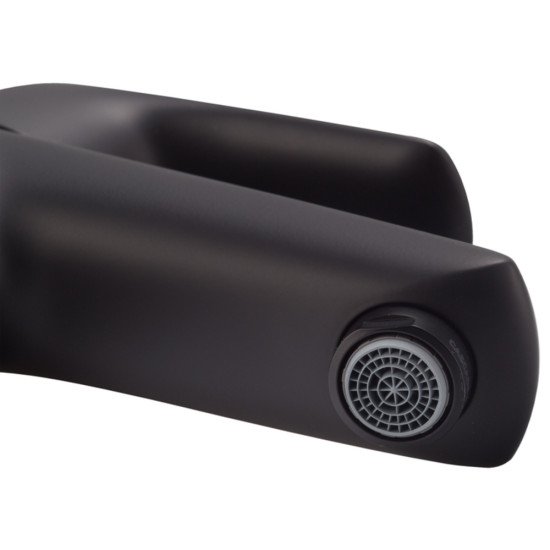Смеситель для умывальника Koer KB-10008-05 (Цвет черный) (KR3471)
