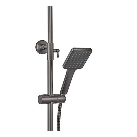 Душова колона із змішувачем Haiba Milano 003-J Graphite (HB4009)