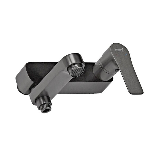 Душевая колонна со смесителем Haiba Milano 003-J Graphite (HB4009)