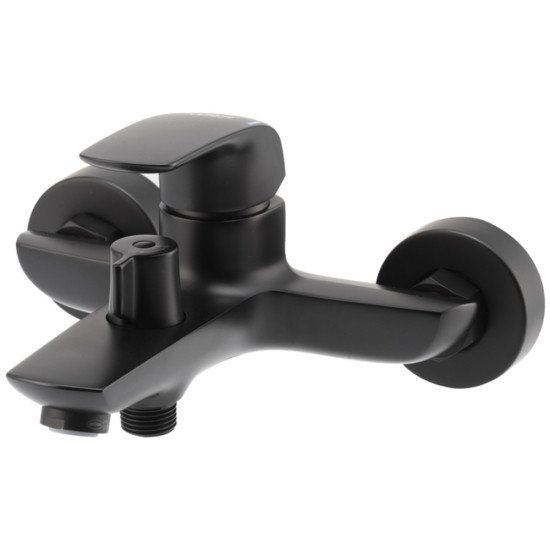 Смеситель для ванны с коротким изливом Koer KB-40008-05 (Цвет черный) (KR3473)