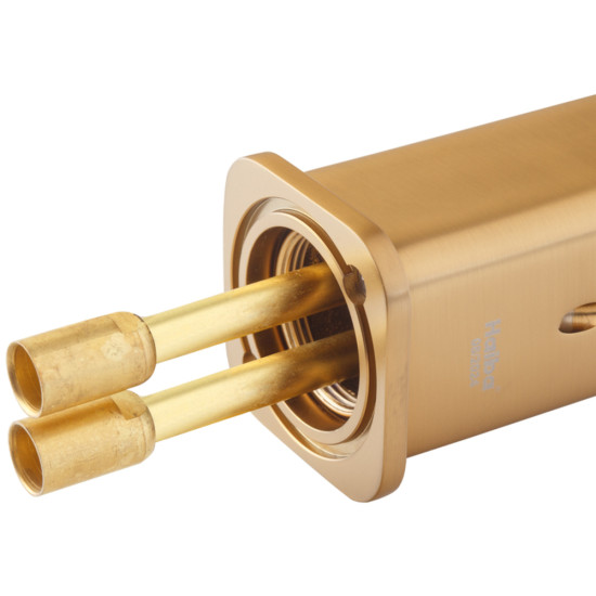 Змішувач для умивальника Haiba KUBUS 001 (HIGH) BRUSHED GOLD (HB9623)