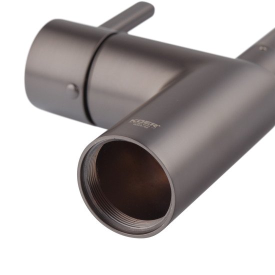 Смеситель для кухни Koer KB-70029-07 Цвет графит (KR5500)