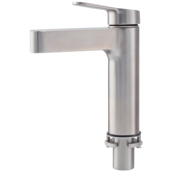 Смеситель для умывальника Koer KI-10016-02 (из нерж. стали) (Цвет нерж) (KR4789)