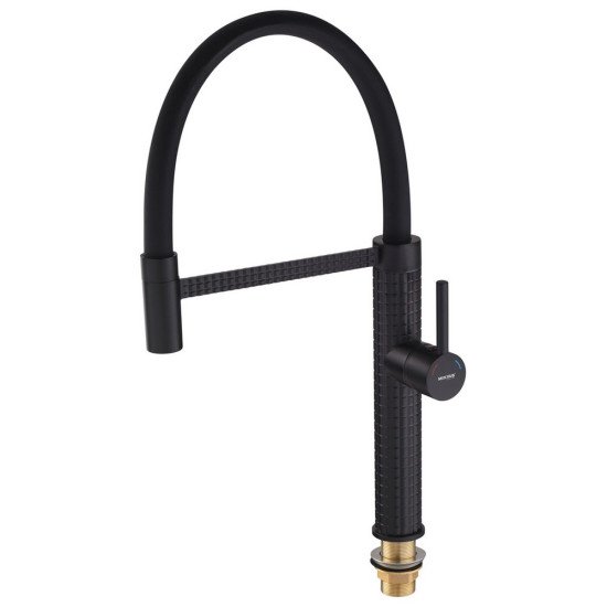 Змішувач для кухні Mixxus Premium Oliwer 017 BLACK REFL.BLACK (MI6966)