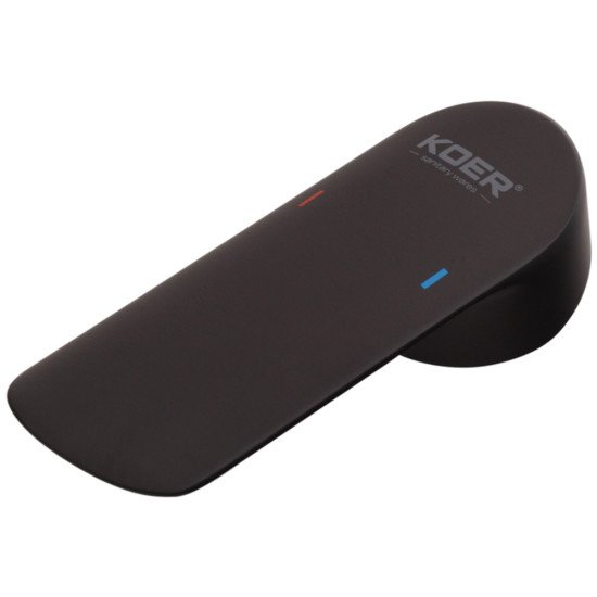 Душевая система встроенная KOER KB-62028-05, 2 функции (Цвет черный) (KR6009)