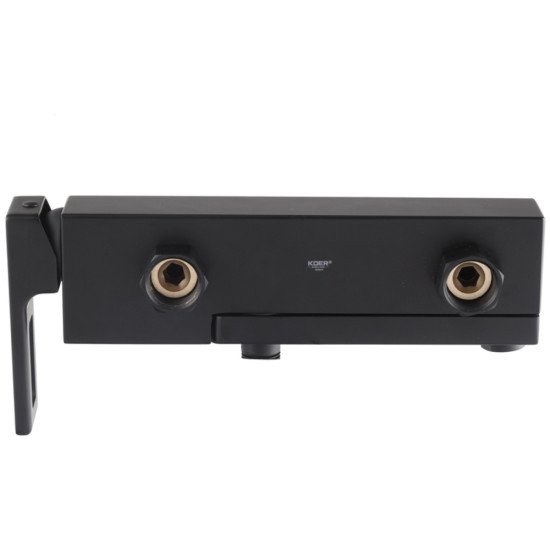 Смеситель для ванны с коротким изливом KOER KB-41009-05 (Цвет черный) (KR6018)