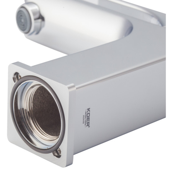 Змішувач для умивальника Koer KB-10010-01 (Колір хром) (KR3478)