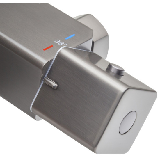 Душевая колонна с термостатическим смесителем Koer KB-57038-07 3 функции (Цвет графит) (KR5962)
