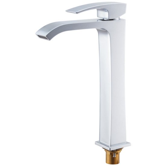 Смеситель для умывальника Koer KB-13007-01 высокий (Цвет хром) (KR3444)