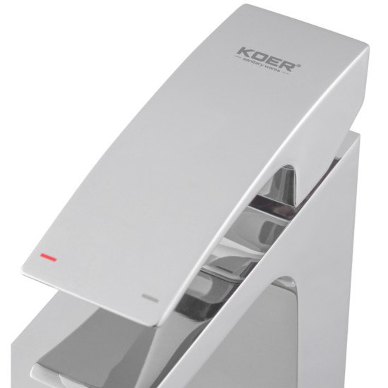 Смеситель для умывальника Koer KB-13007-01 высокий (Цвет хром) (KR3444)