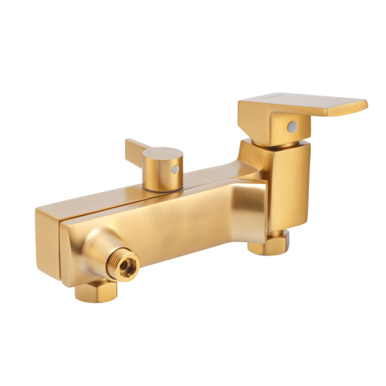 Душевая колонна со смесителем HAIBA GAUDI 009-J BRUSHED GOLD (HB9584)