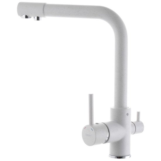 Смеситель для кухни Zerix LR4055W-3 с выходом для питьевой воды (ZX2643)