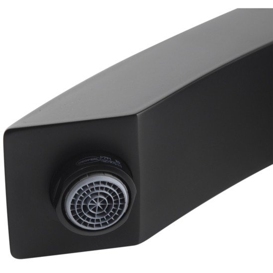 Смеситель на борт ванны Koer KB-43007-05 на 3 отверстия (Цвет черный) (KR3453)