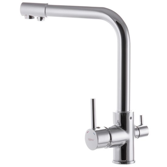 Смеситель для кухни Zerix LR4055-3 с выходом для питьевой воды (ZX2723)