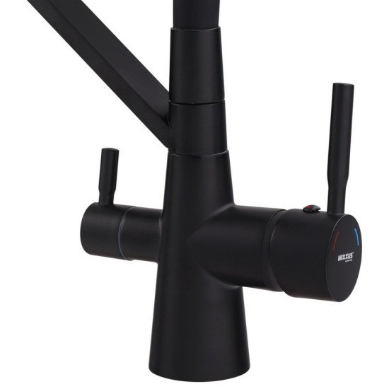 Смеситель для кухни Mixxus Premium Magnet 021 BLACK REFL.BLACK (MI6974)