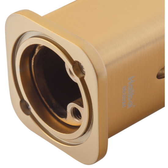 Смеситель для умывальника Haiba Kubus 001 BRUSHED GOLD (HB9622)