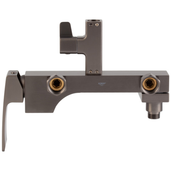 Душевая колонна со смесителем KOER KB-56037-07 3 функции (Цвет графит) (KR6002)
