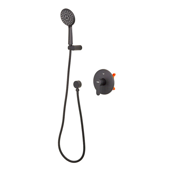 Смеситель для душа Haiba Amanda 003 (Inner) Black (HB3956)