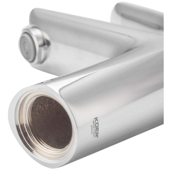 Смеситель для умывальника Koer KB-10008-01 (Цвет хром) (KR3470)