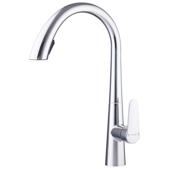 Смеситель для кухни с выдвижным изливом Mixxus Premium WARTA 014 (MI6956)